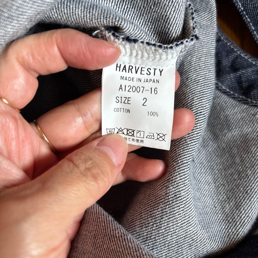 ハーベスティ　ダークデニム サロペット オーバーオール