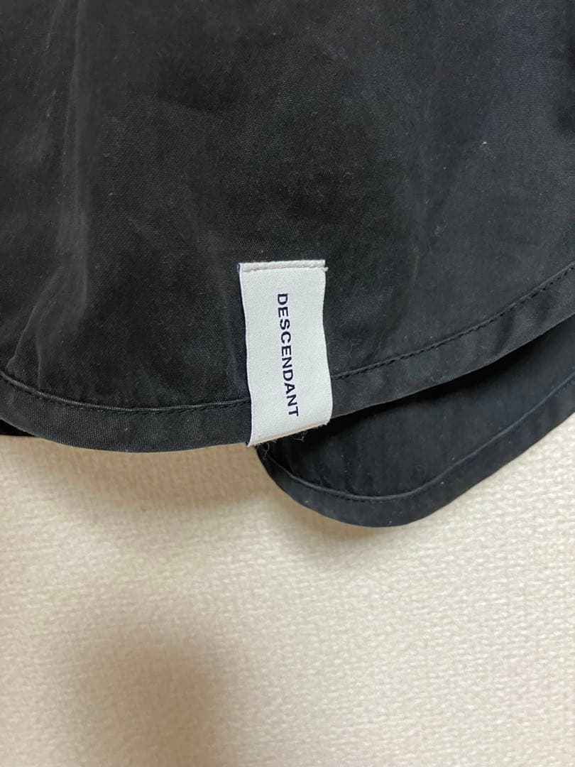 激渋！DESCENDANT！BLACKノーカラージャケット