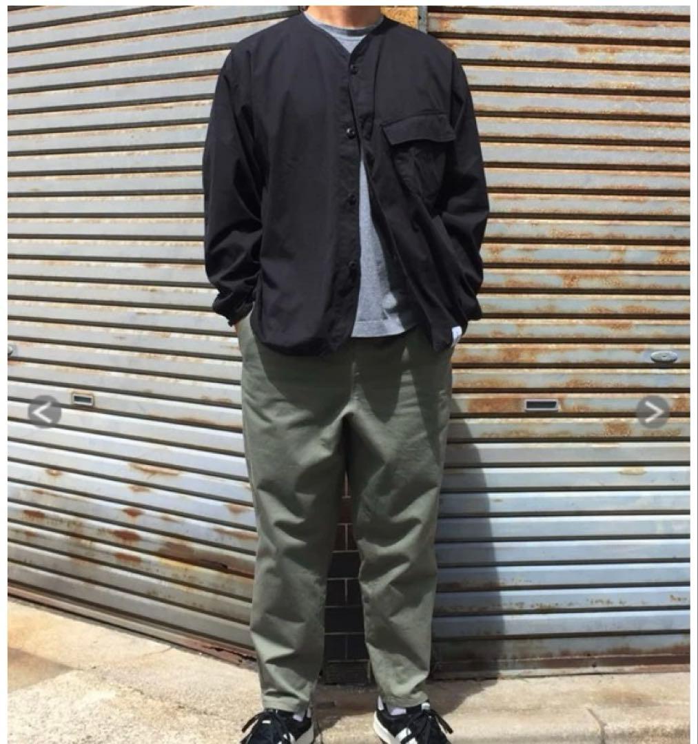 激渋！DESCENDANT！BLACKノーカラージャケット