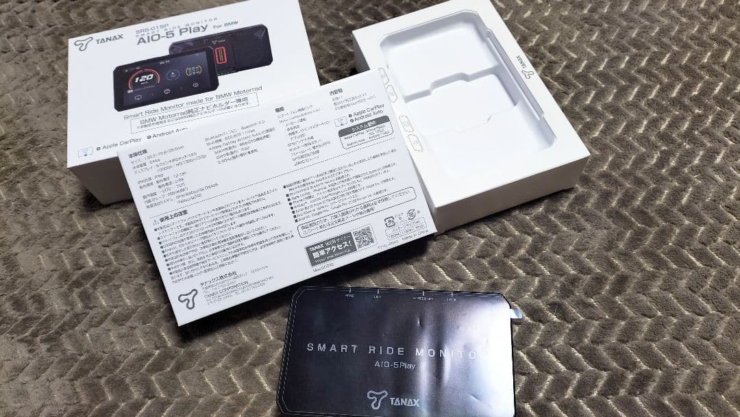 TANAX SMART RIDE MONITOR  バイク ナビ 訳あり