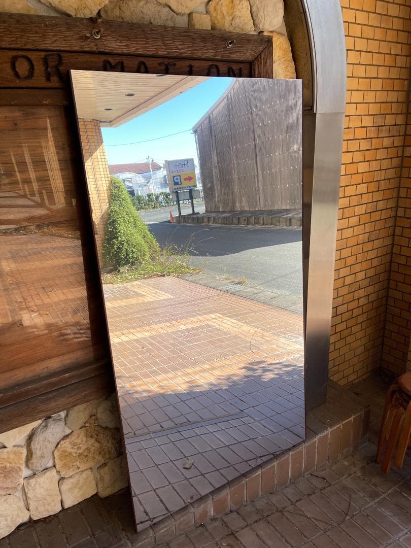 brisafe 割れない鏡 姿見鏡 壁掛け 180X100CM 67#