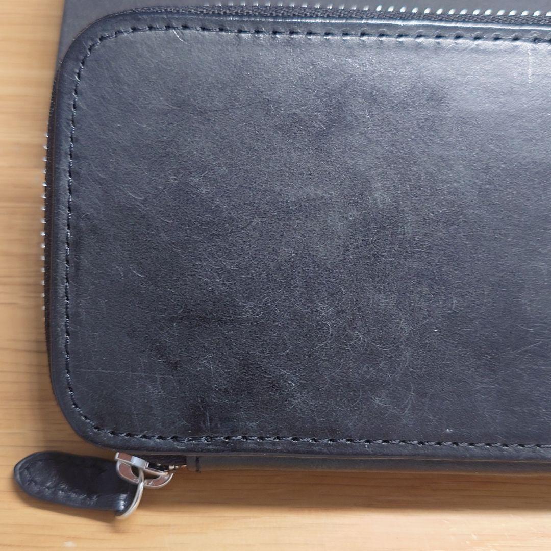 ラダイト　ラウンドジップペンケース　エッセンシャル　MAYA　ブラック