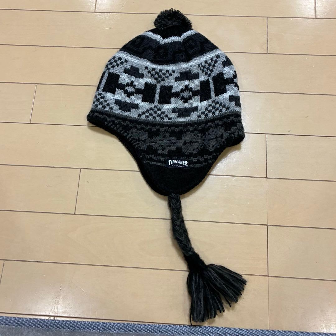 supremeスラッシャー ニット帽