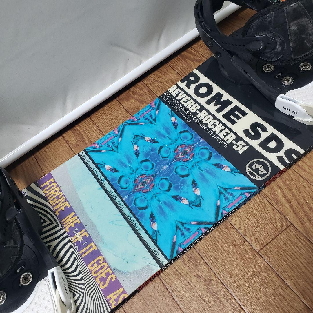 ROME SDS SALOMON 151cm グラトリボード セット