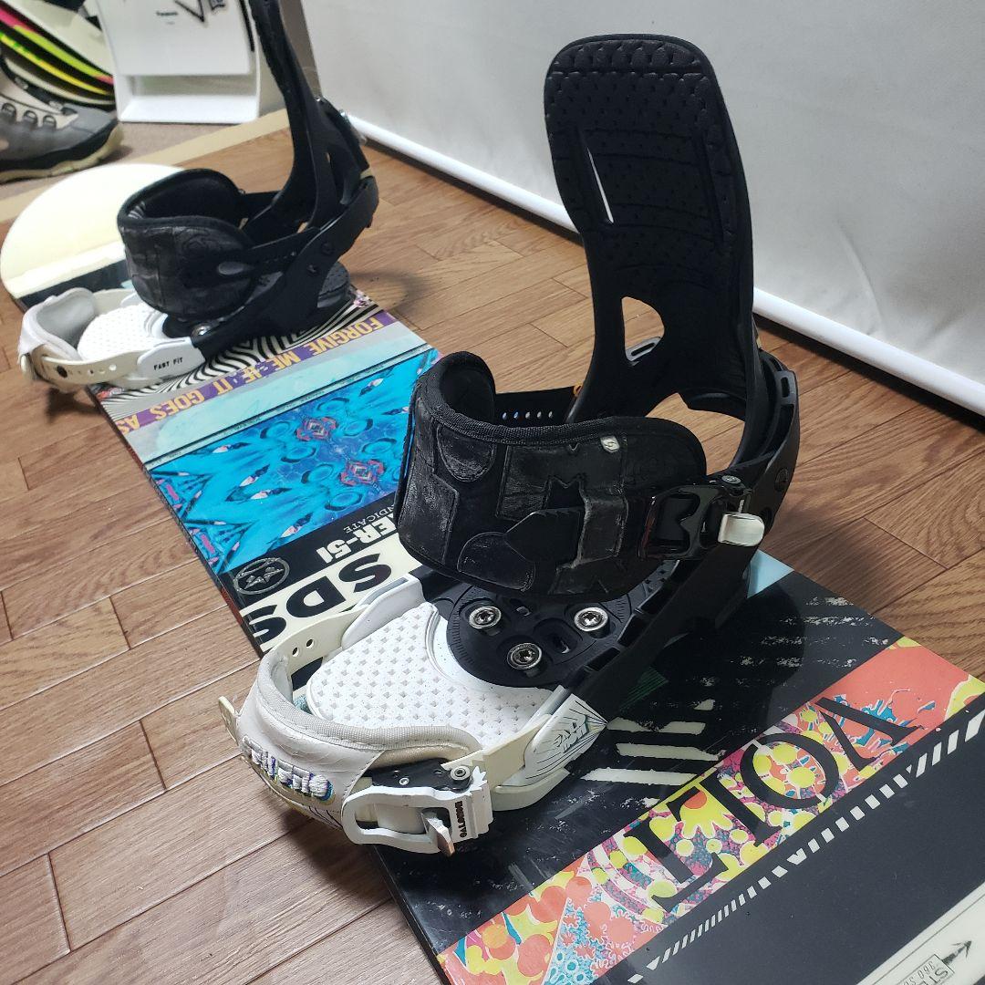 ROME SDS SALOMON 151cm グラトリボード セット