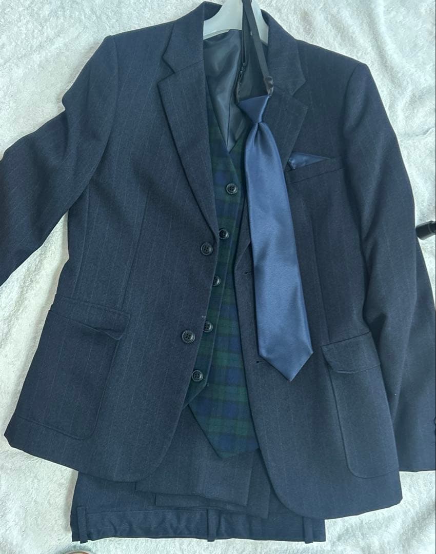 『CHOPAN』ショパン　チェックベストスリーピーススーツ　170cm