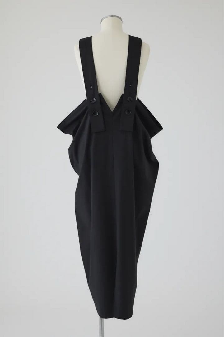 タグ付き rim.ark Drape jumper SK ブラック 36