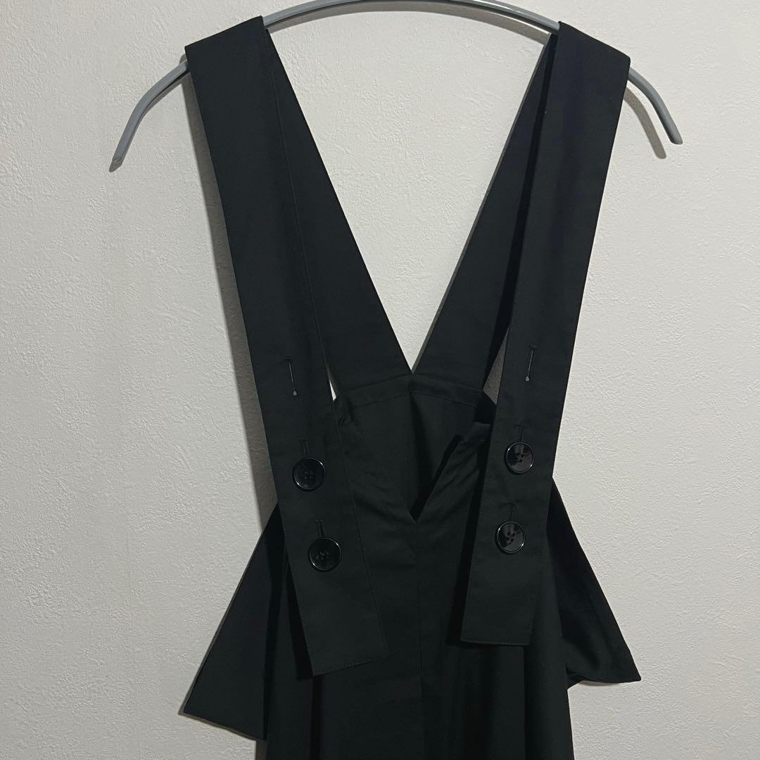 タグ付き rim.ark Drape jumper SK ブラック 36