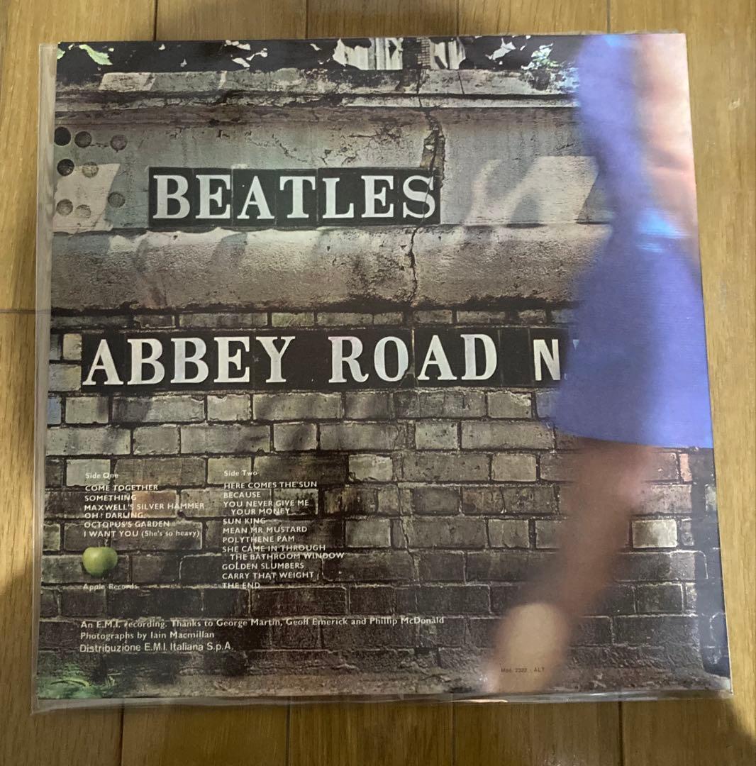 稀少イタリア別カットAbbey Road Beatlesビートルズレコード