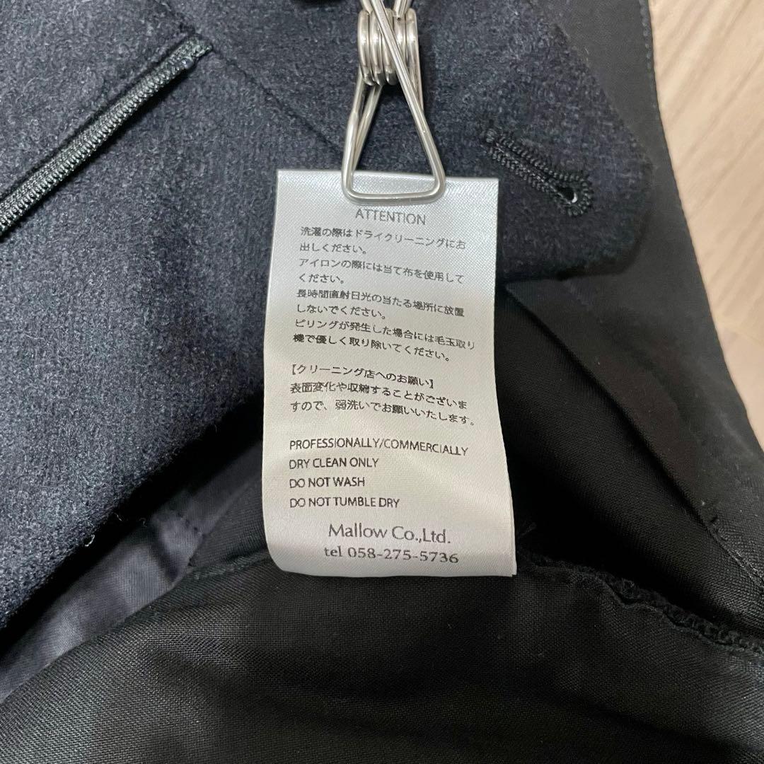 Cornier ウールカシミヤ ワイドスラックス サイズS 黒　美品