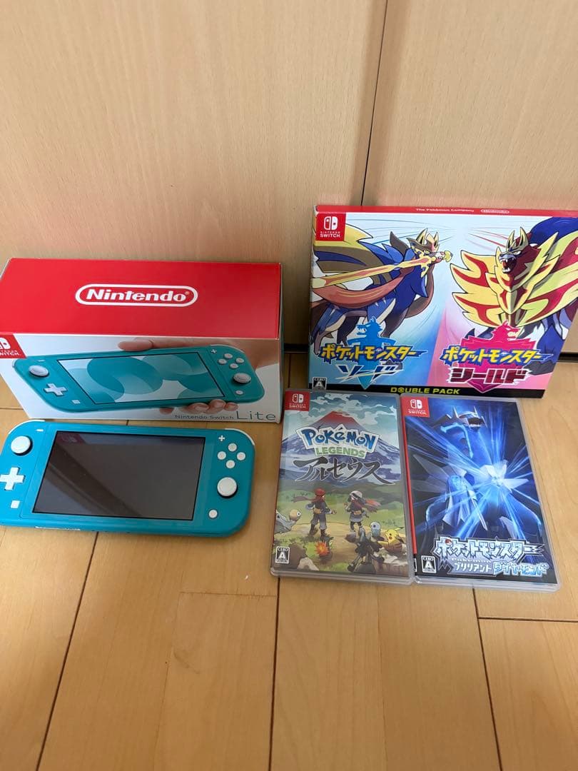 Nintendo Switch Lite (本体)+ポケットモンスターセット