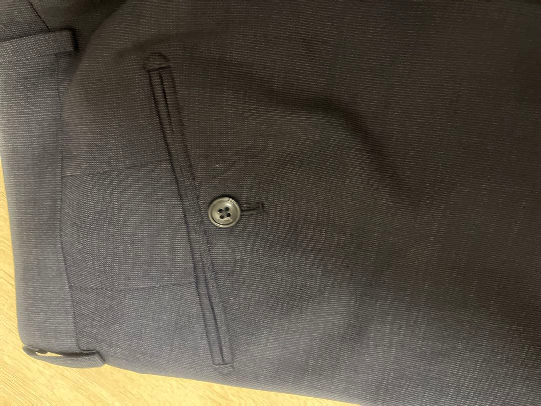 DIFFERENCE ネイビー ビジネススーツ セットアップ