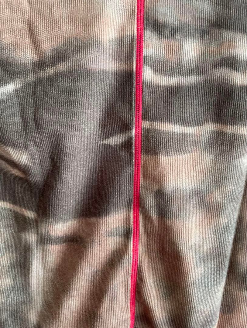 【新品】DIESEL ディーゼル オレンジ＆カーキカモフラ柄長袖カットソー