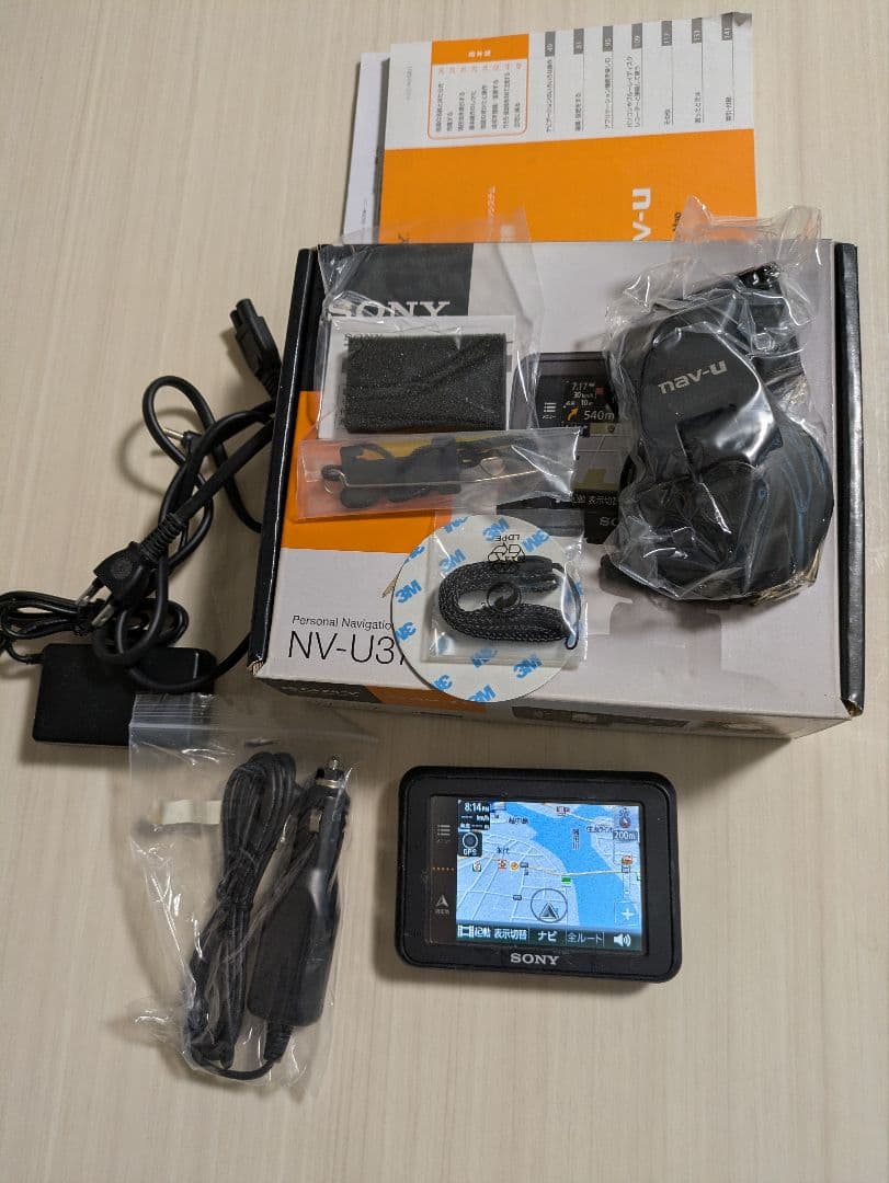 SONY nav-u ポータブルナビ NV-U37 美品
