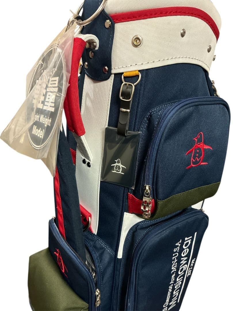 2025秋冬モデル マンシング ゴルフ キャディバッグ MG5FCB01L