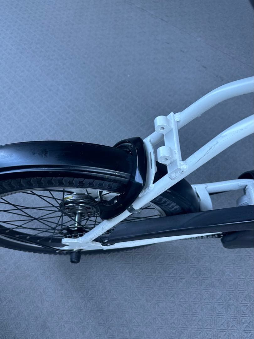 美品 Panasonic電動アシスト自転車SWBE-FSW012N前カゴ・鍵変更