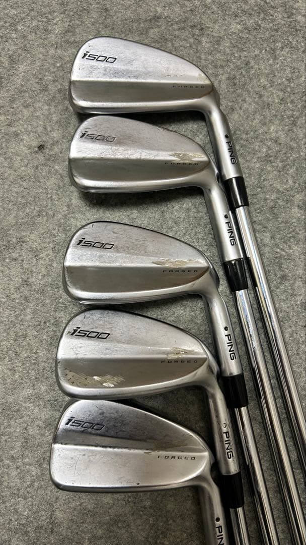 pingピン　i500 アイアンセット 6〜W 5本 DG S200 純正差戻