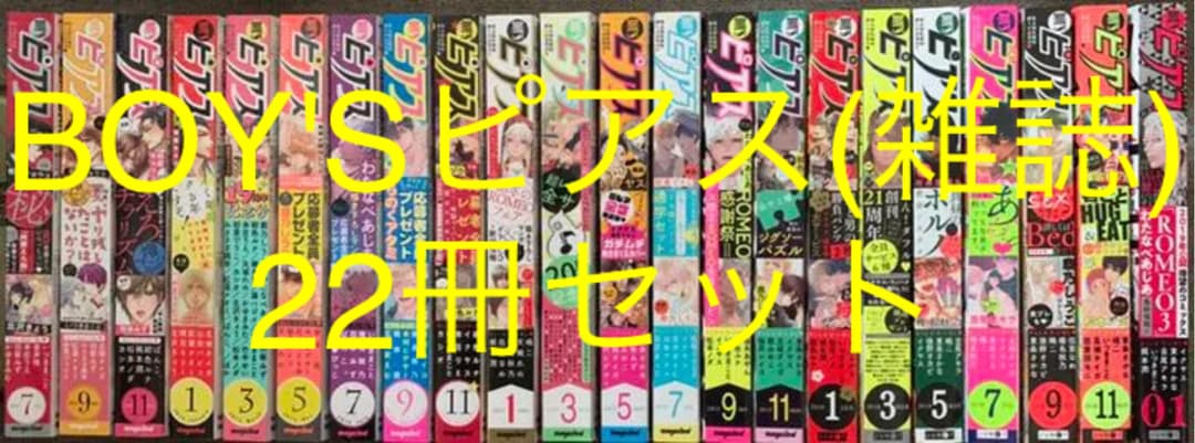 BOY'Sピアス　22冊セット