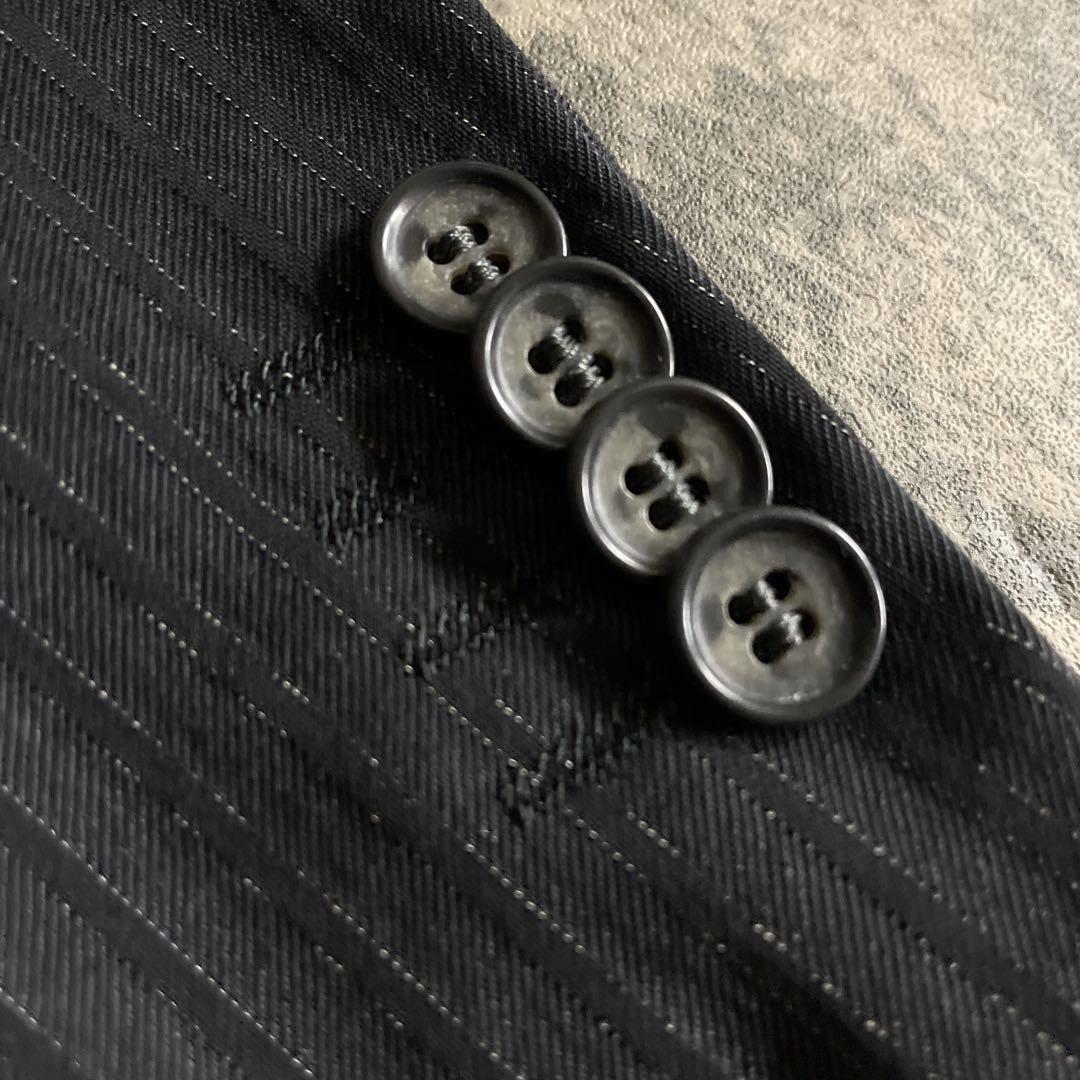 イタリア製 極上ウール ダブルスーツ × GUCCI GG柄 ネクタイコーデ