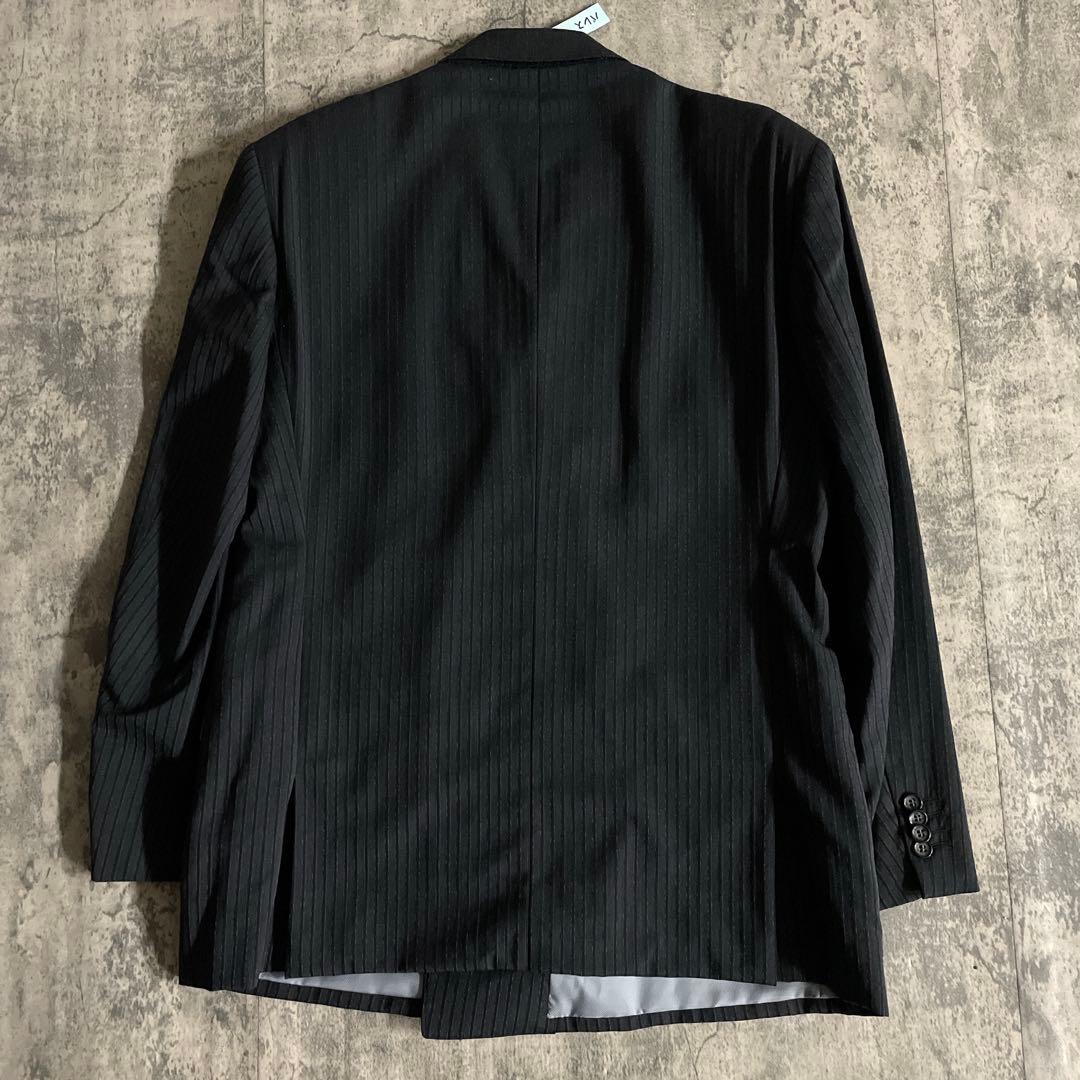 イタリア製 極上ウール ダブルスーツ × GUCCI GG柄 ネクタイコーデ