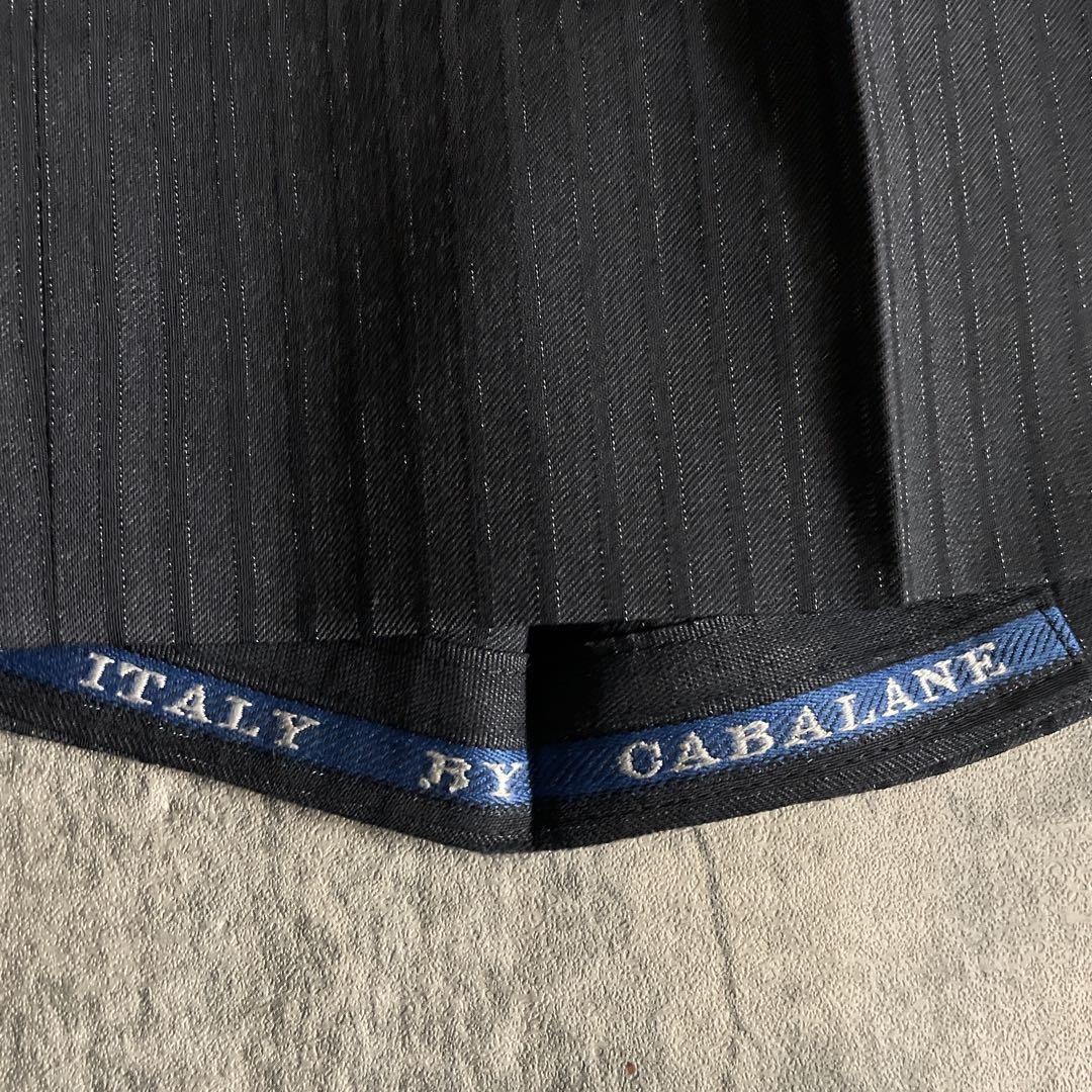 イタリア製 極上ウール ダブルスーツ × GUCCI GG柄 ネクタイコーデ