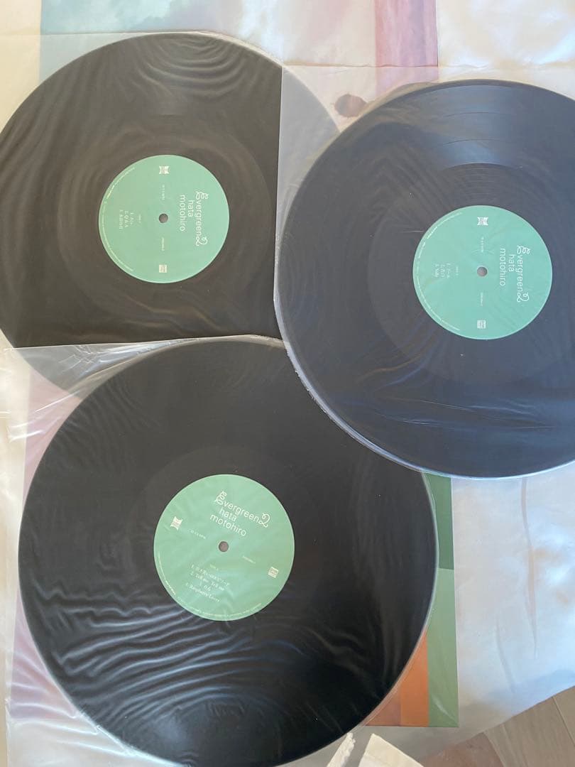 Evergreen2 【秦 基博】アナログLP 3枚組　【ほぼ未使用】