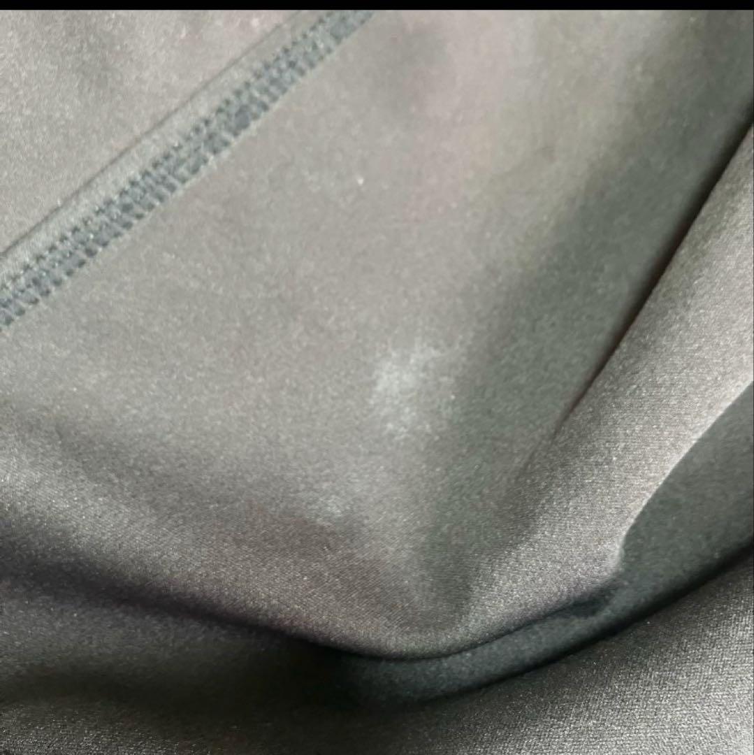 デサント【L】　スキー　レーシング用　ショートパンツ 調整可能ウエスト　黒