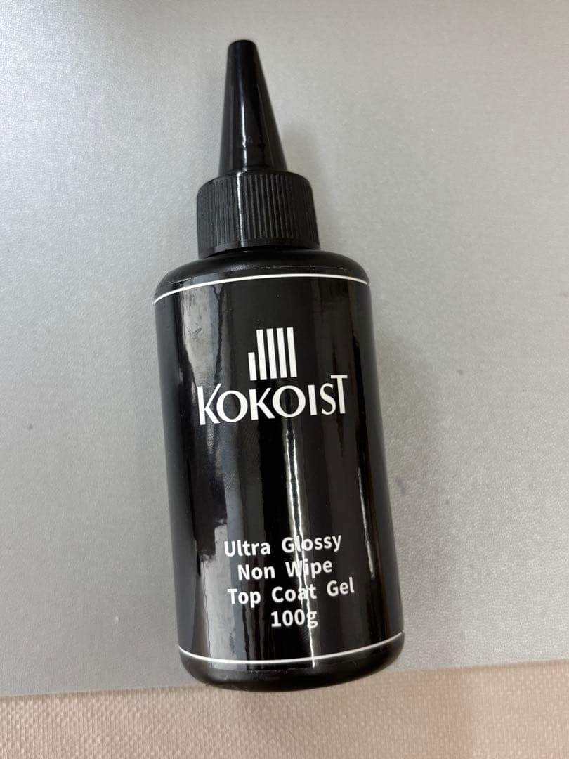 ネイルアート用品(筆など) KOKOIST Ultra Glossy Non Wipe Top 100g