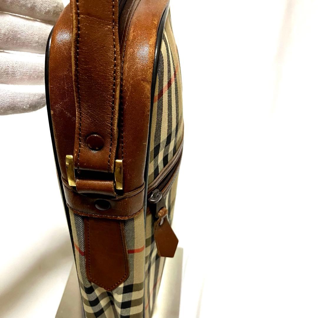 美品 Burberrys バーバリーズ ノバチェック ショルダーバッグ A4可能