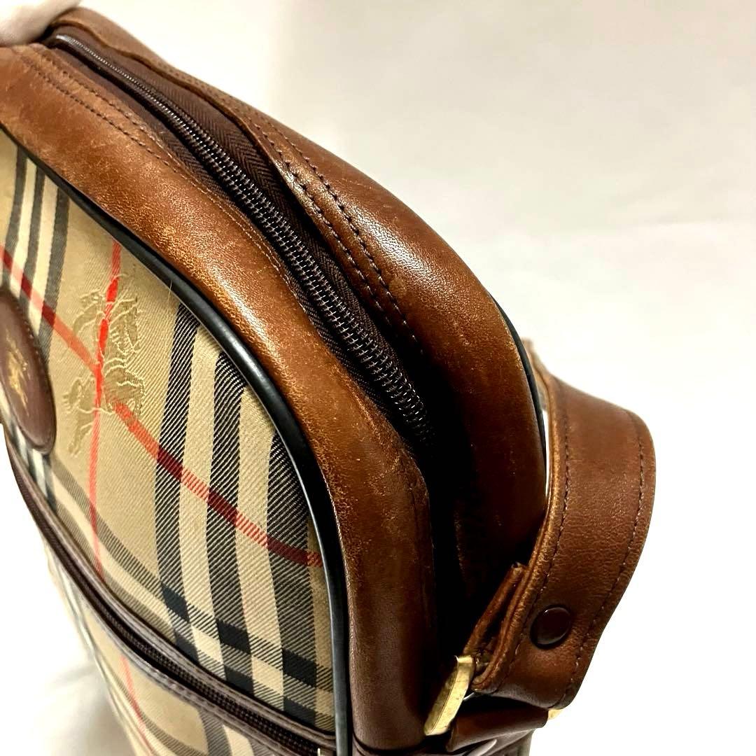 美品 Burberrys バーバリーズ ノバチェック ショルダーバッグ A4可能