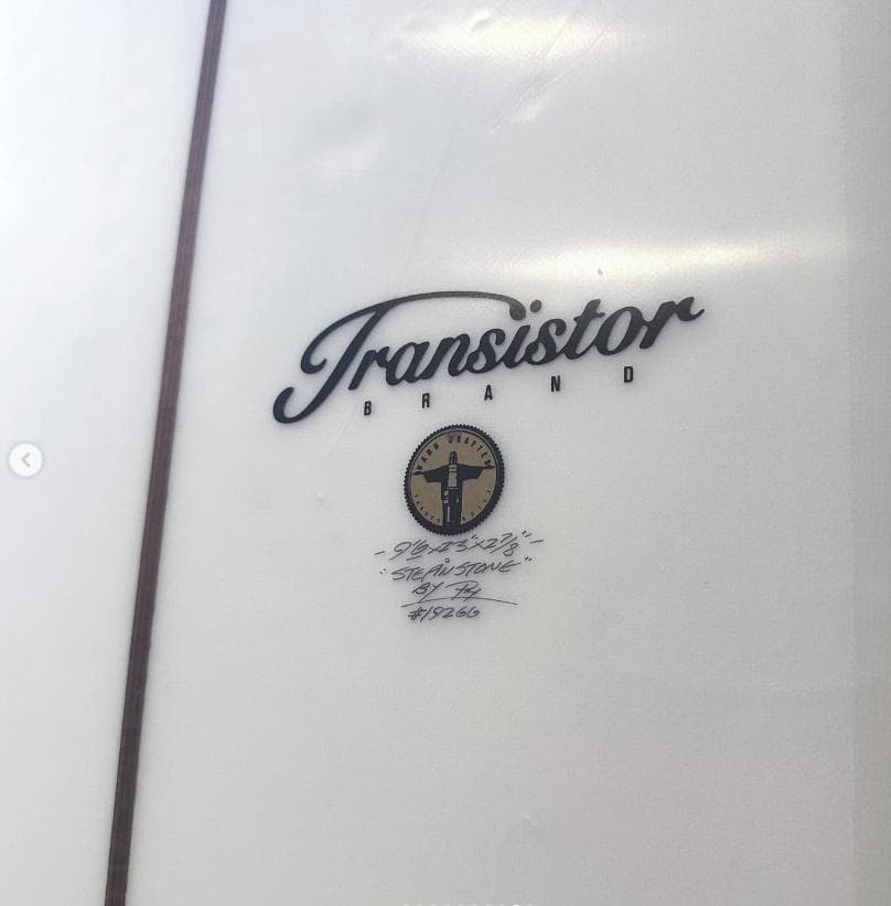 ヒロムネ　TRANSISTOR 9'6 STEPIN STONE