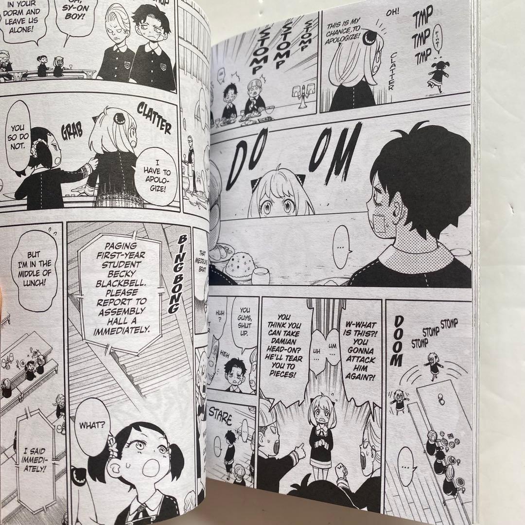 spy×family 英語 まんが1〜7巻 海外版 洋書 スパイファミリー