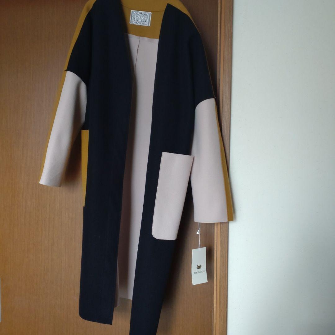 ★Lee！DOS DIOSAS カラーブロック ロングコート