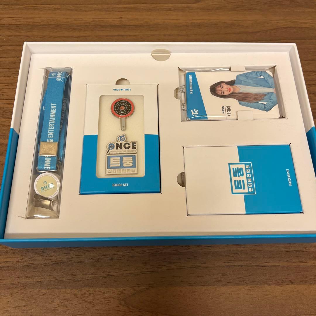 TWICE 韓国ファンクラブ　ONCE3期 入会特典グッズ