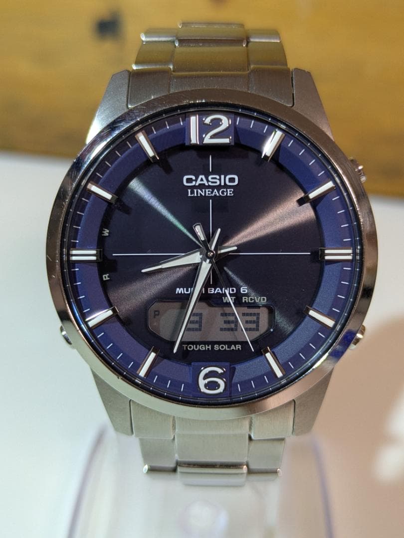 カシオ　LCW-M170T LINEAGE　リニエージ　チタン　腕時計