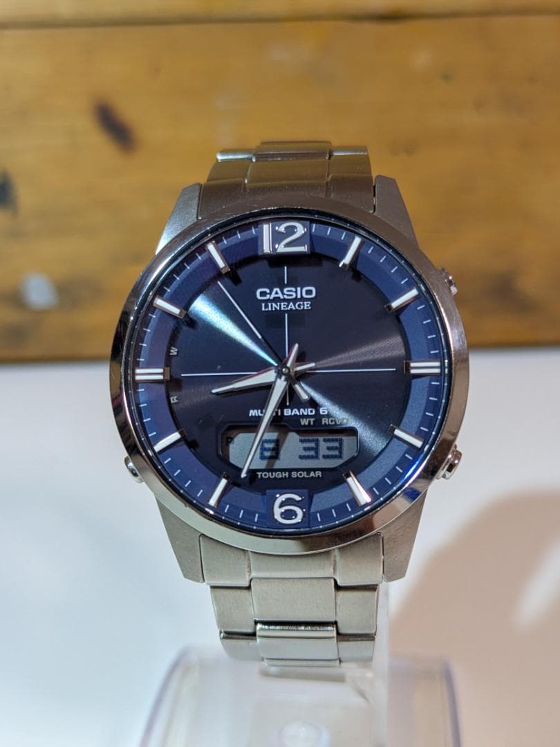カシオ　LCW-M170T LINEAGE　リニエージ　チタン　腕時計