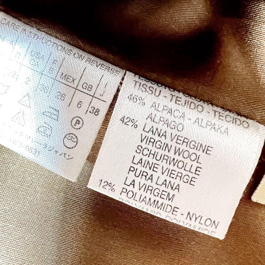 MaxMara MARELLA アルパカ シャギーチェスターコート M相当 美品