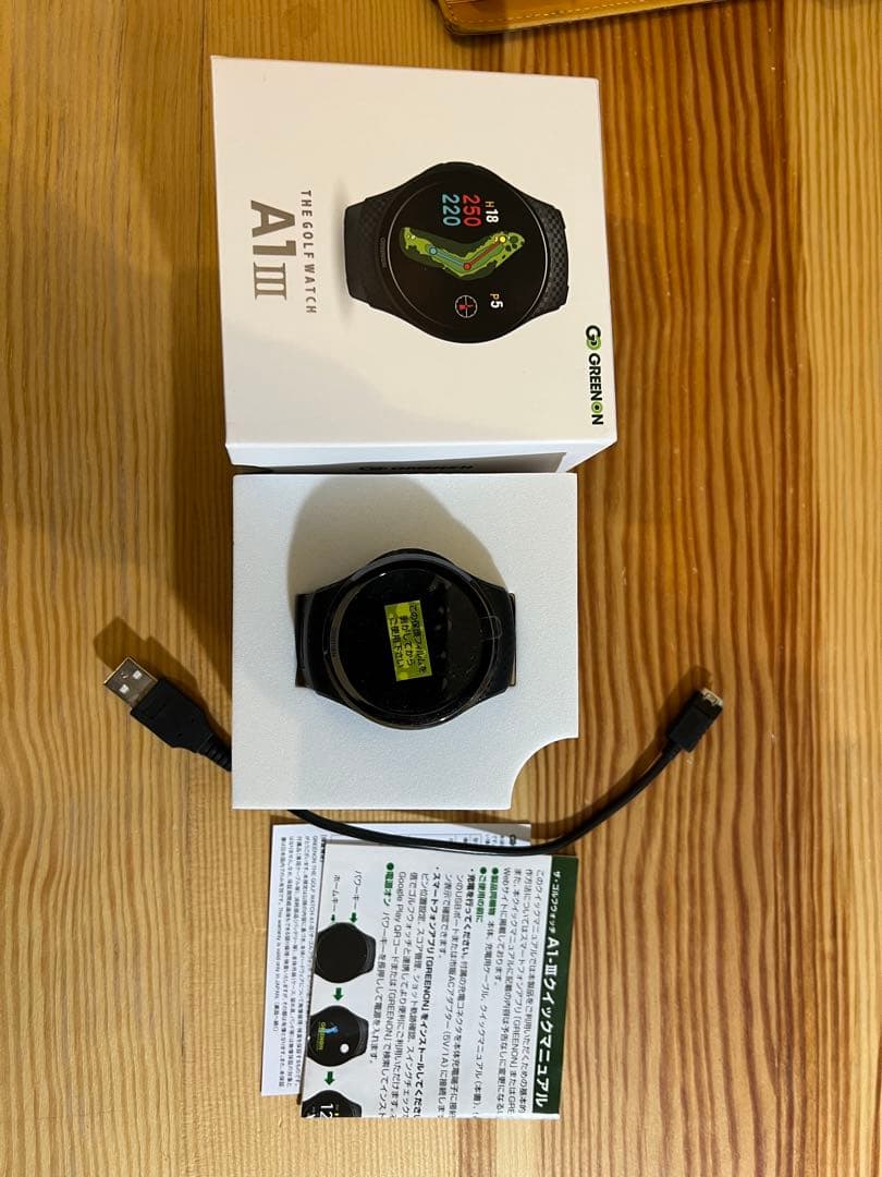 GREENON ゴルフウォッチ A1Ⅲ（A1-III）GPSナビ 距離計