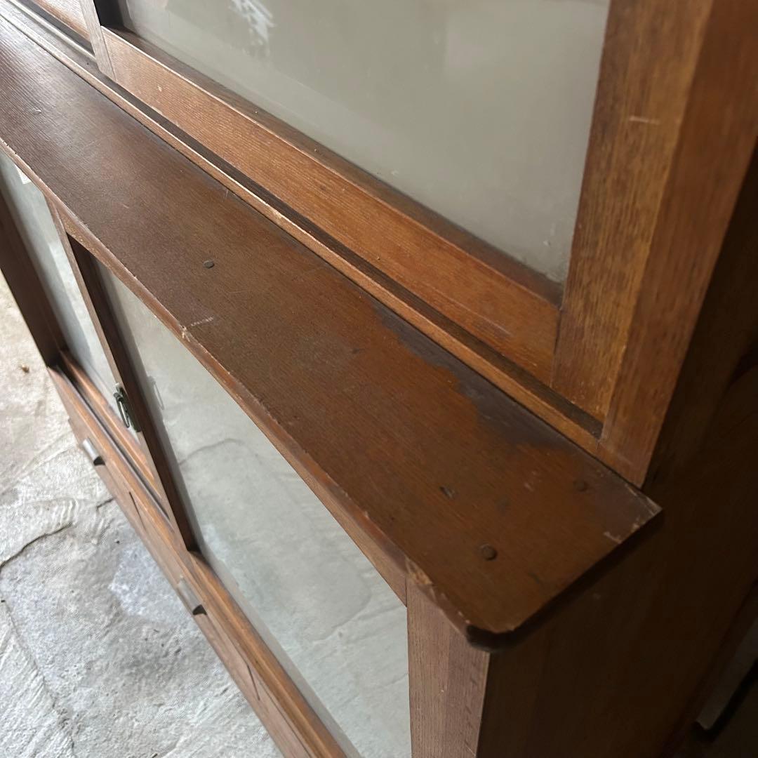 食器棚 本棚 箪笥 タンス 棚 収納 大正昭和 カフェ 古民家