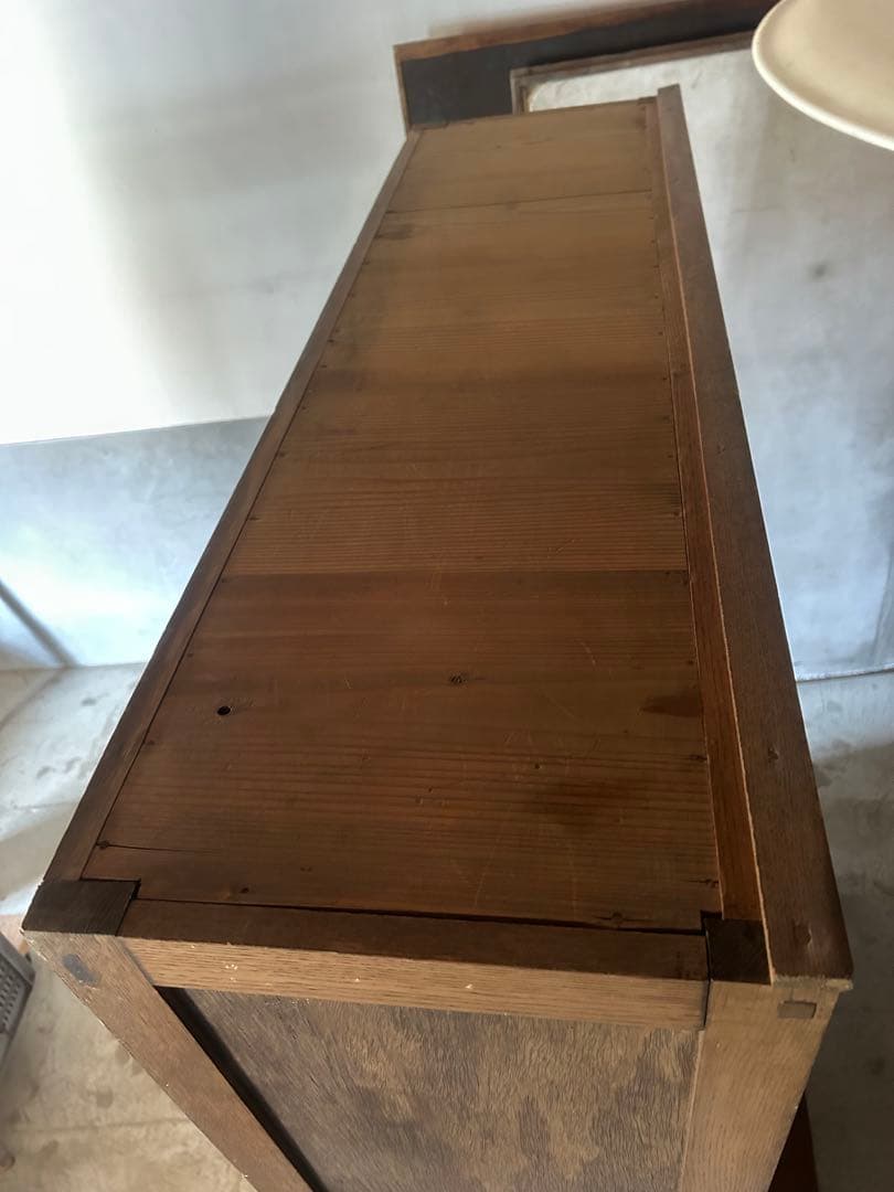 食器棚 本棚 箪笥 タンス 棚 収納 大正昭和 カフェ 古民家