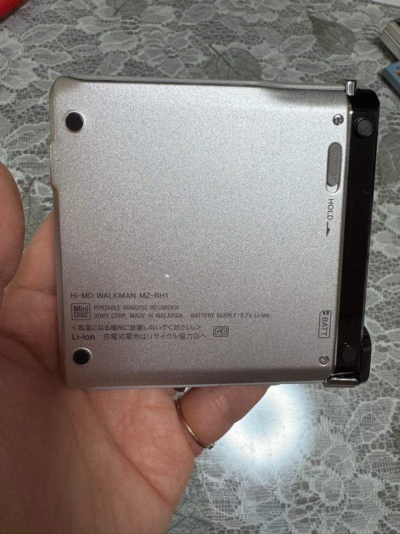 SONY WALKMAN MZ-RHI （動作未確認）