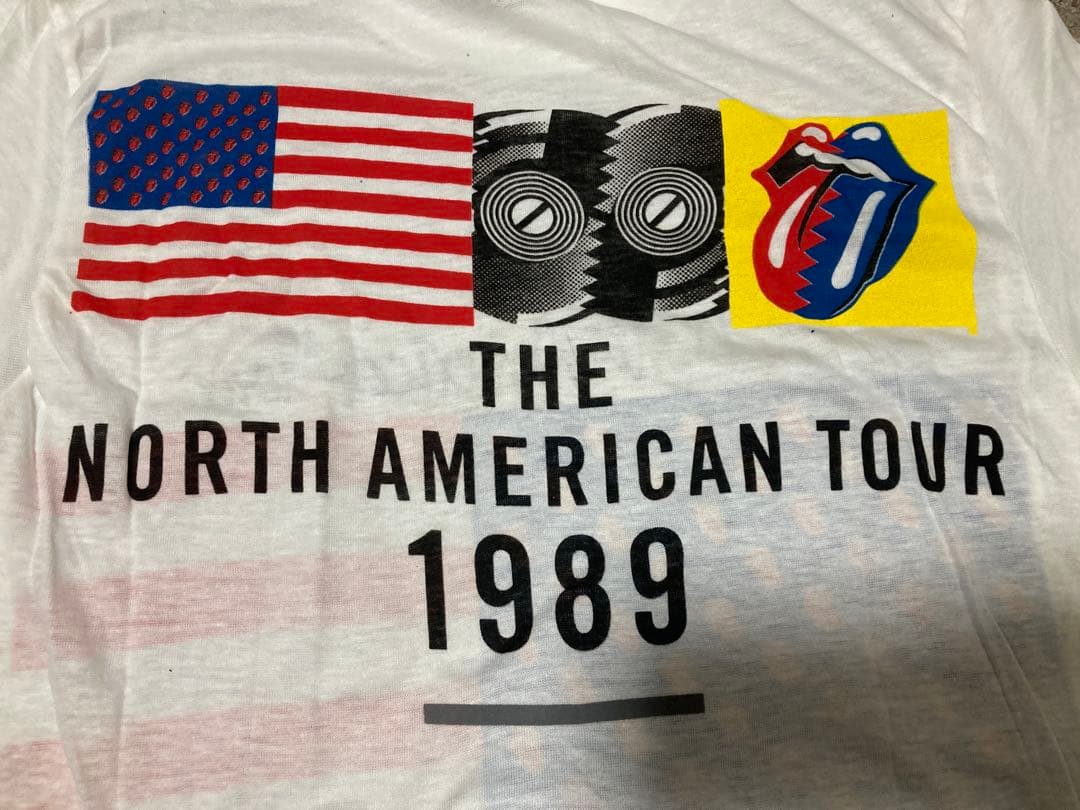 ベンツ　ローリングストーンズ　ビンテージライブTシャツ2枚