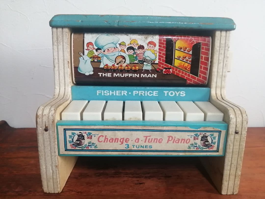 ヴィンテージ 60's USAフィッシャープライス ピアノ 玩具
