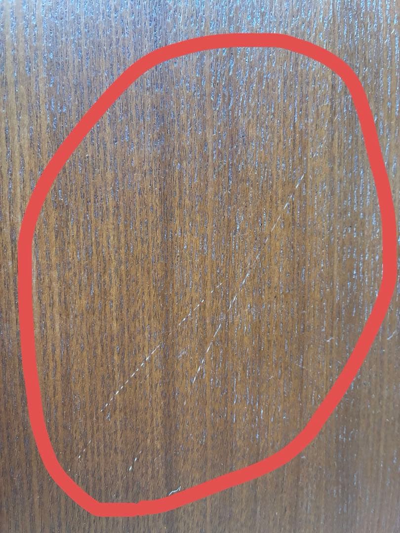 ニトリ　センターテーブル (ロレイン4-120 ）ミドルブラウン