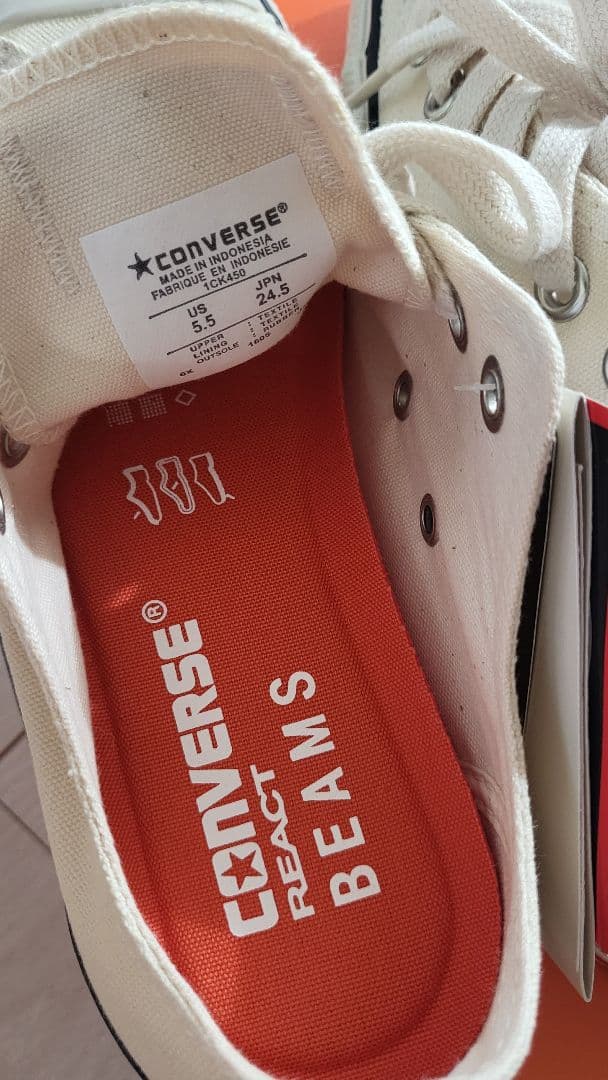 コンバース×BEAMS　24.5cm
