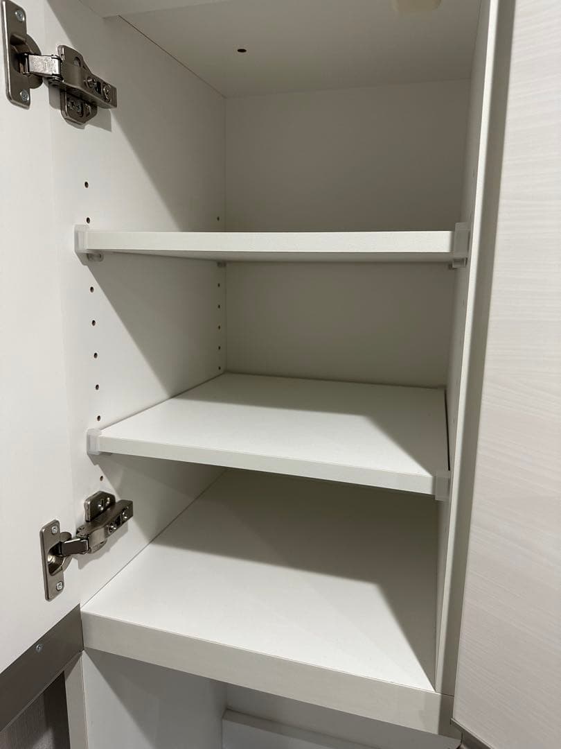 【りんご】ニトリ　食器棚　カップボード　リガーレ　幅141