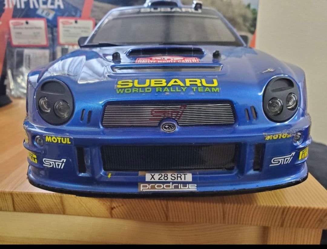 京商　fazer mk2 ラリー　スバル　インプレッサ　オプション付き