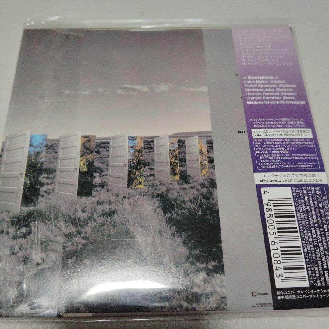 スコーピオンズ　紙ジャケ　SHM-CD フェイス・ザ・ヒート クレイジーワールド