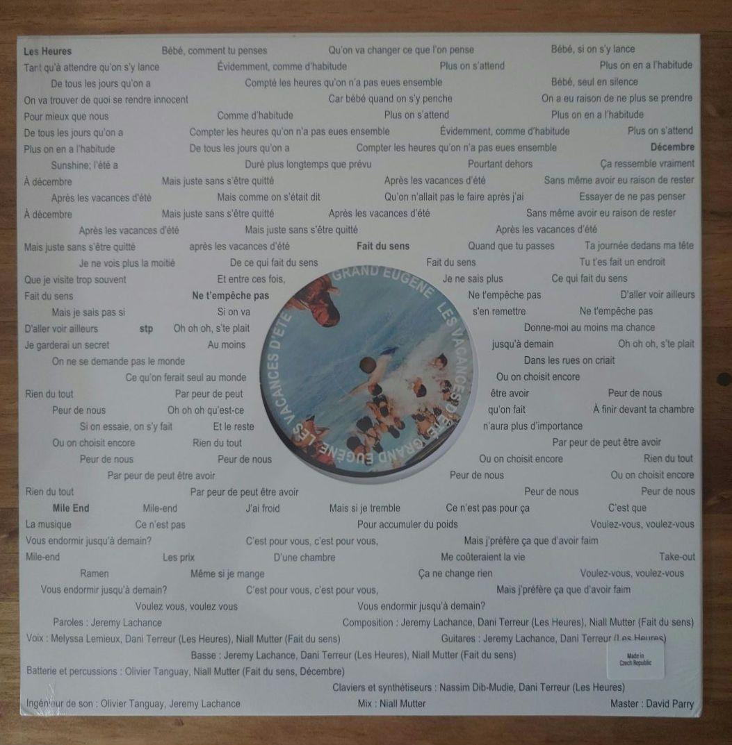 Grand Eugène - Les vacances d'été