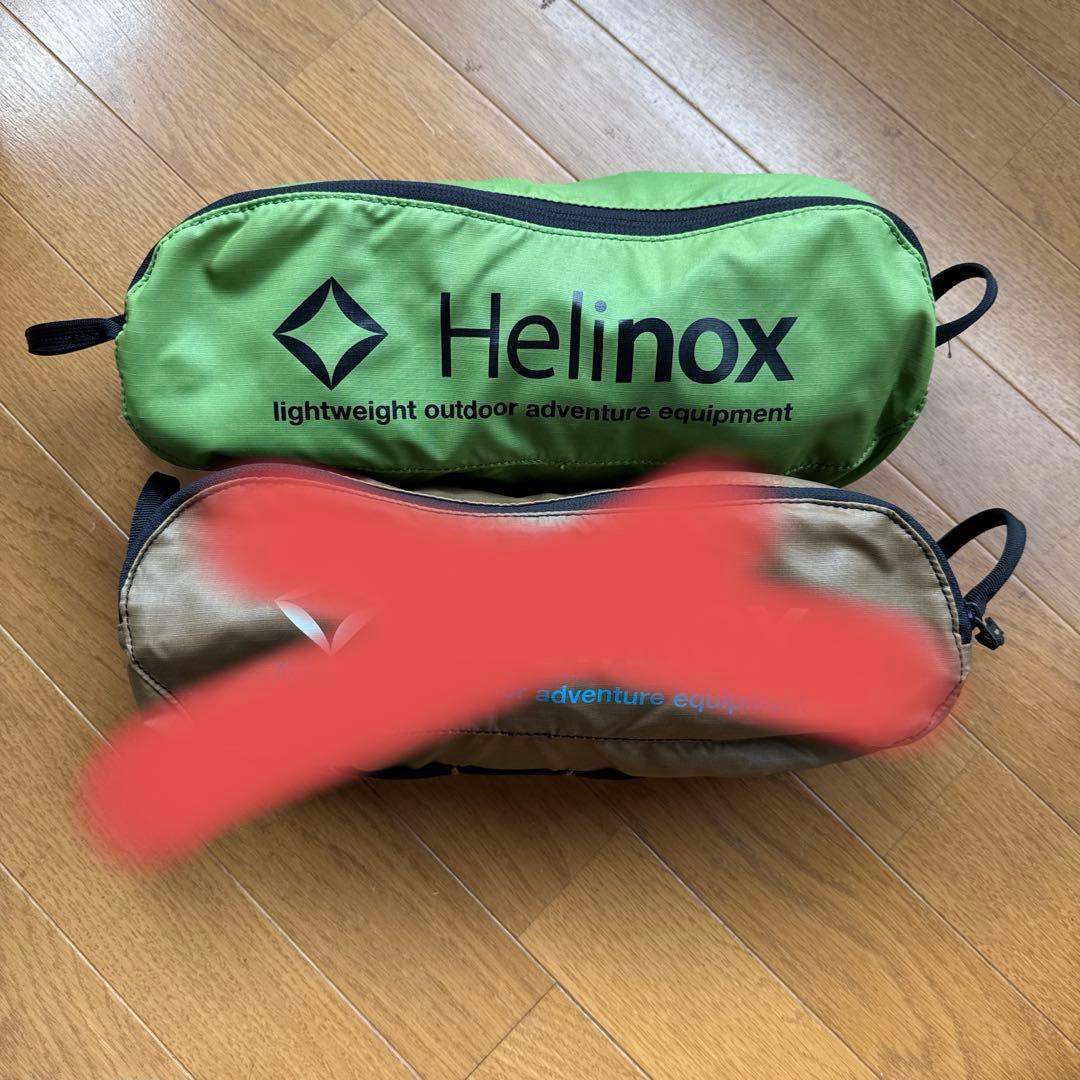 Helinox アウトドアチェア グリーン　ヘリノックス　チェアワン